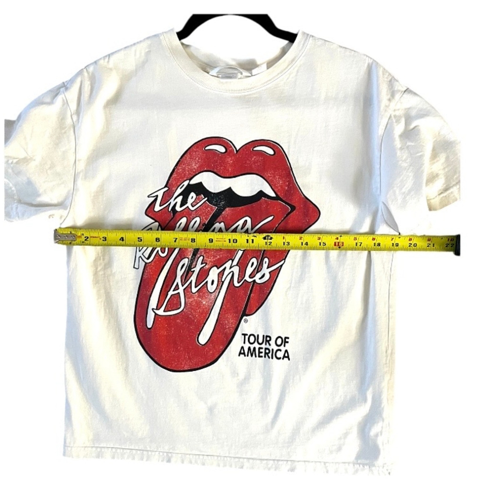 H&M T-Shirt, Women’s Small, White & Red - Picture 6 of 7